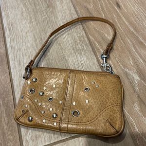 Tan Wristlet 6-1/2 x 4